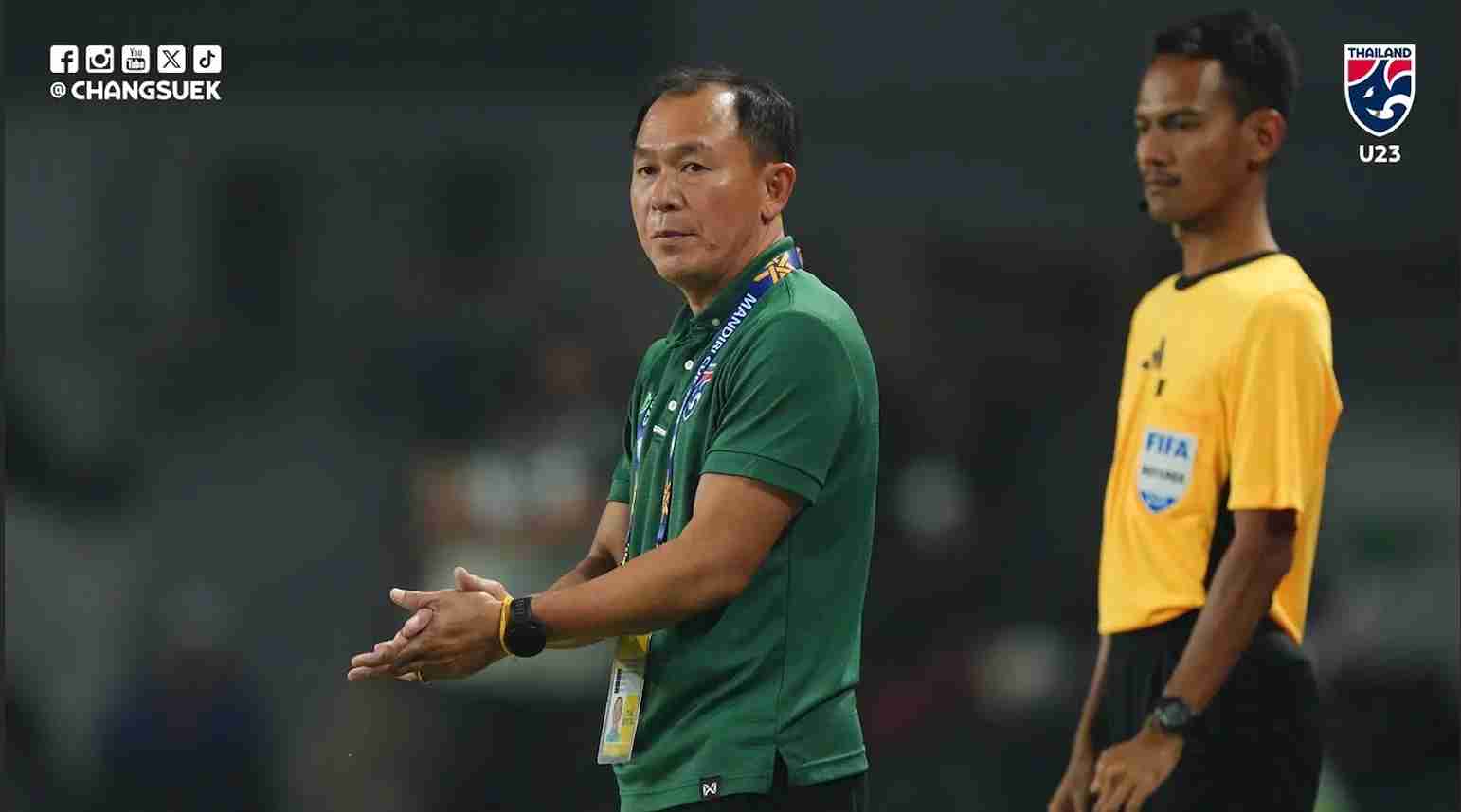 บทพิสูจน์ศักยภาพทีม โค้ชวัง มองช้างศึก U23 เล่นดีกว่าเกมแรก อยากตัดเชือกอินโดอยู่แล้ว